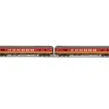 MTH 80-40012 HO Milwaukee Heavyweight Sleeper/Sleeper Passenger Set (Set of 2) - Your Source for Gaming Essentials* Trains