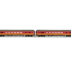 MTH 80-40012 HO Milwaukee Heavyweight Sleeper/Sleeper Passenger Set (Set of 2) - Your Source for Gaming Essentials* Trains