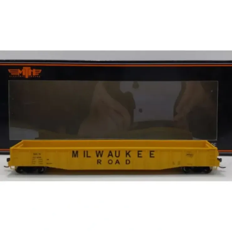 MTH 81-72008 HO Milwaukee Road 70 Ton Mill Gondola #92498 - Your Source for Gaming Essentials* Trains