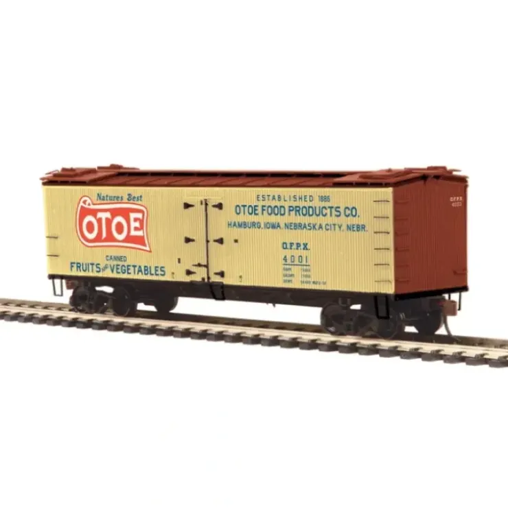MTH 80-94019 HO OTOE Food Products R40-2 Wood Reefer #4001 - Your Source for Gaming Essentials* Trains