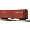 MTH 85-74073 HO Pittsburgh & Lake Erie 40' PS-1 Boxccar #30163 - Your Source for Gaming Essentials* Trains