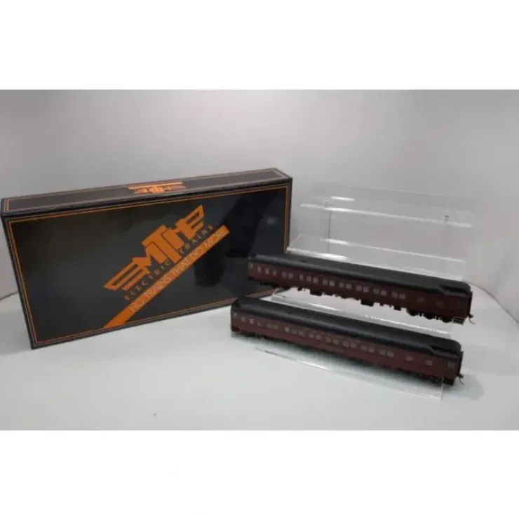 MTH 80-40003 HO PRR Heavyweight Sleeper/Sleeper Passenger Car Set (Set of 2) - Your Source for Gaming Essentials* Trains