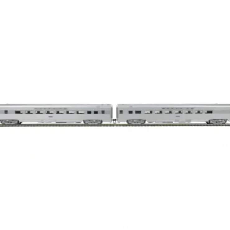 MTH 81-60011 HO Santa Fe Parlor Ribbed Passenger Car Set (Set of 2) - Your Source for Gaming Essentials* Trains