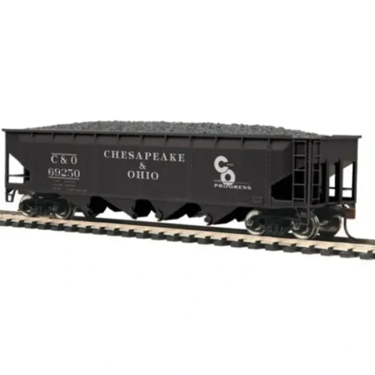 MTH 81-75013 HO Scale Chesapeake & Ohio 70-Ton Quad Hopper #69252 - Your Source for Gaming Essentials