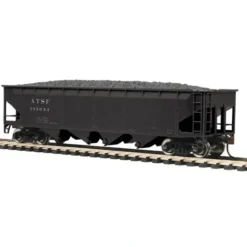 MTH 81-75018 HO Scale Santa Fe 70-Ton Quad Hopper #185043 - Your Source for Gaming Essentials* Trains