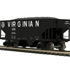 MTH 80-97069 HO USRA Virginian 55-Ton Steel Twin Hopper Car #23644 - Your Source for Gaming Essentials* Trains