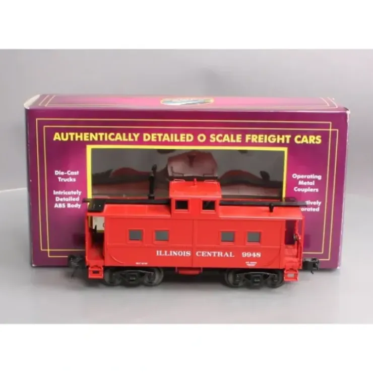 MTH 20-91409 Illinois Central Center Cupola Steel Caboose - Your Source for Gaming Essentials* Trains