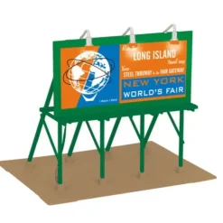 MTH 30-90478 Long Island Lighted Billboard - Your Source for Gaming Essentials* Trains