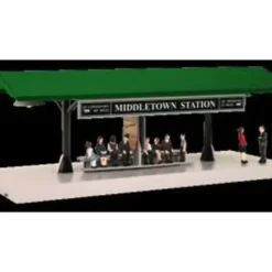 MTH 30-9174 "Middletown" Operating Station Platform - Your Source for Gaming Essentials* Trains