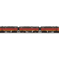 MTH 20-20266-2 Milwaukee F-7 ABA Diesel Locomotive Set w/PS 3.0 #76A/120A/120B - Your Source for Gaming Essentials* Trains