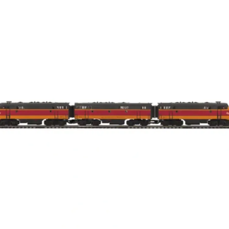 MTH 20-20266-2 Milwaukee F-7 ABA Diesel Locomotive Set w/PS 3.0 #76A/120A/120B - Your Source for Gaming Essentials* Trains