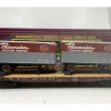 MTH 20-98695 New York Central Flat Car #481102 with 2 PUP Trailers - Your Source for Gaming Essentials* Trains