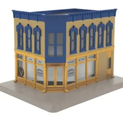 MTH 30-90475 Norman's Taxidermy Corner Building w/Blinking Sign - Your Source for Gaming Essentials* Trains
