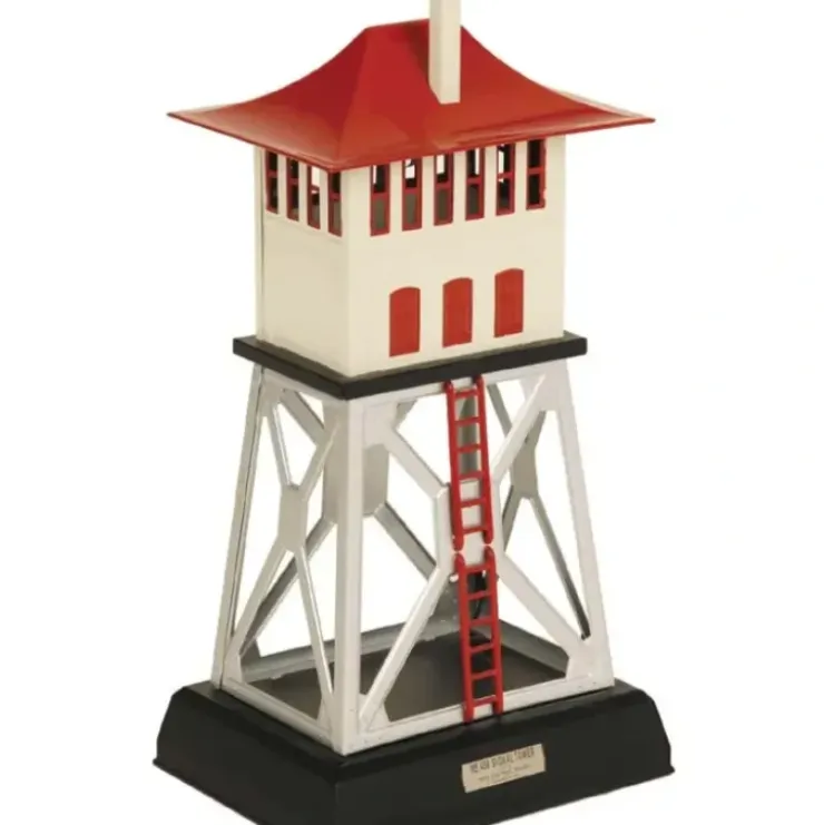 MTH 11-90009 No.438 Tinplate White/Aluminum Signal Tower - Your Source for Gaming Essentials* Trains