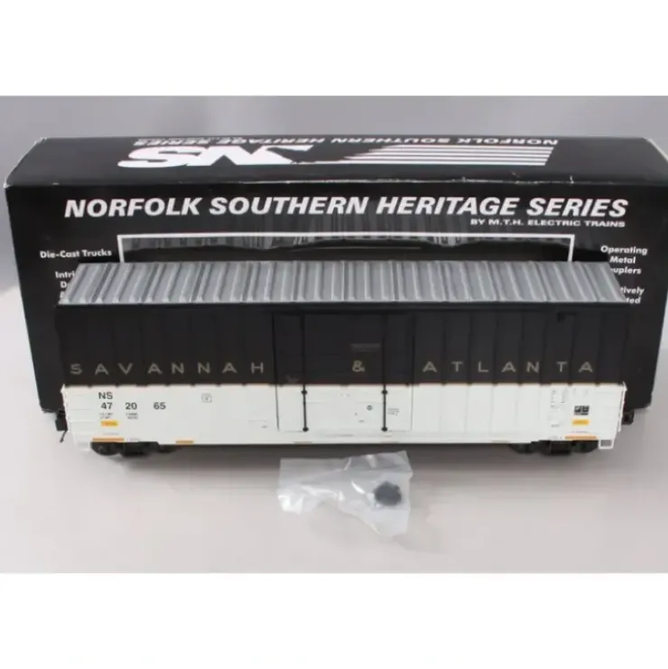 MTH 20-93598 NS Heritage Savannah & Atlanta 50' Hi-Cube Boxcar - Your Source for Gaming Essentials* Trains