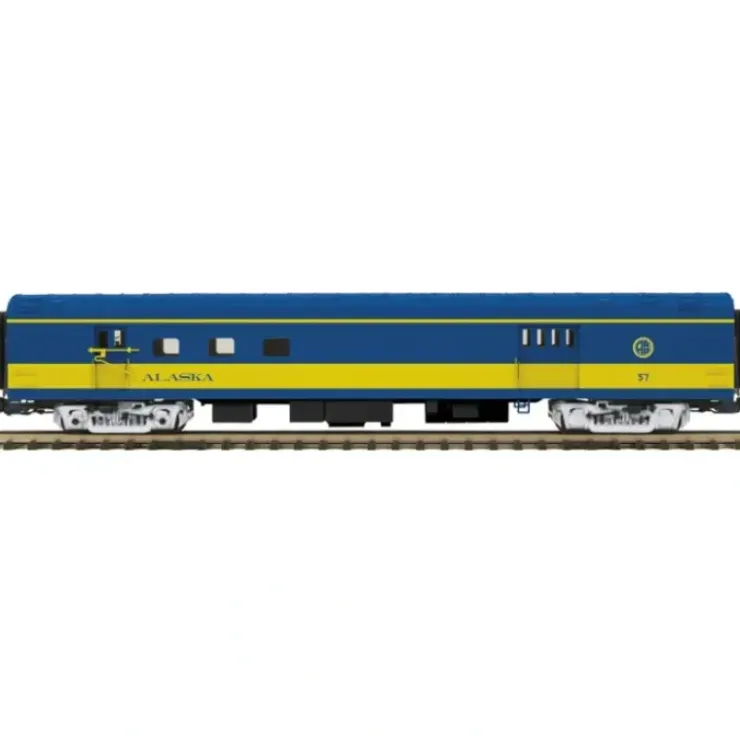 MTH 20-68256 O Alaska Railroad 70' ABS Smooth-Side Railway Post Office #57 - Your Source for Gaming Essentials* Trains