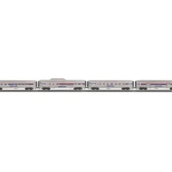 MTH 30-67793 O Amtrak RailKing 60' Streamlined Passenger Car Set (Set of 4) - Your Source for Gaming Essentials* Trains