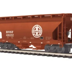 MTH 20-97746 O BNSF 2-Bay Centerflow Hopper #406202 - Your Source for Gaming Essentials* Trains