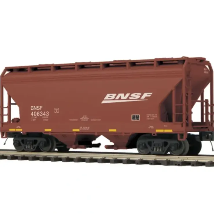 MTH 20-97826 O BNSF 2-Bay Centerflow Hopper Car #406343 - 3-Rail - Your Source for Gaming Essentials* Trains