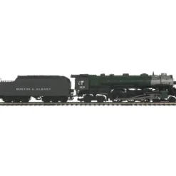 MTH 22-3583-2 O Boston & Albany 4-6-4 J-1e Hudson Steam Engine #606 - Your Source for Gaming Essentials* Trains