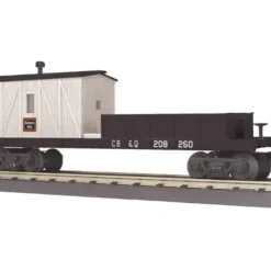 MTH 30-79349 O Burlington Crane Tender Car - Your Source for Gaming Essentials* Trains