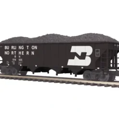 MTH 20-97760 O Burlington Northern 4-Bay Hopper Car #516035 - Your Source for Gaming Essentials* Trains