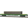 MTH 2095144 O Burlington Northern 60' Flat Car with 4 ScaleTrax 10" Straights - Your Source for Gaming Essentials* Trains