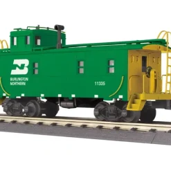 MTH 30-77281 O Burlington Northern Offset Steel Caboose Car #11335 - Your Source for Gaming Essentials* Trains