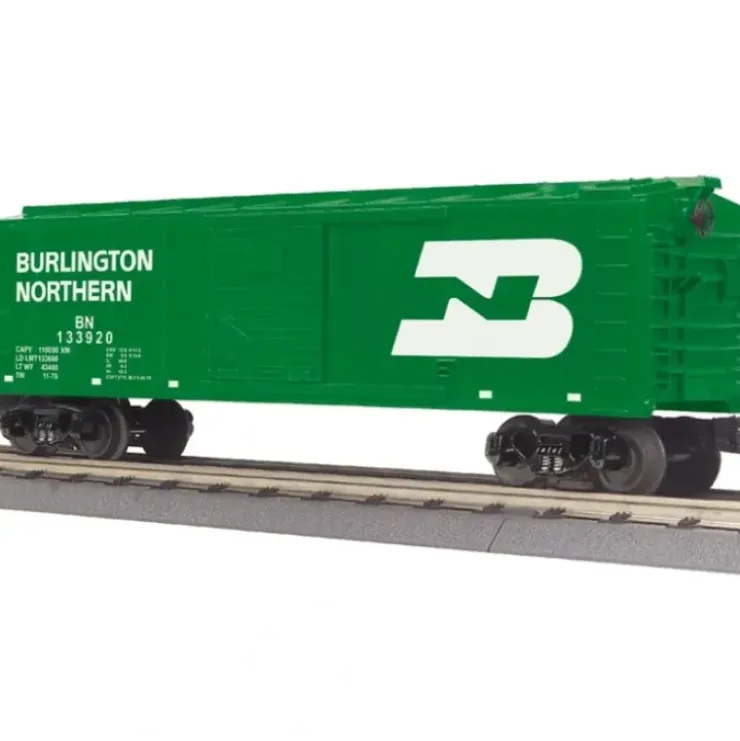 MTH 30-74744 O Burlington Northern RailKing Box Car #133920 - Your Source for Gaming Essentials* Trains