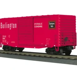MTH 30-74814 O Burlington RailKing 40' High Cube Box Car #19845 - Your Source for Gaming Essentials* Trains