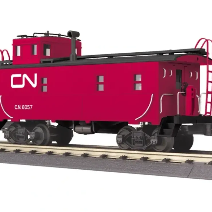 MTH 30-77282 O Canadian National Offset Steel Caboose Car #6057 - Your Source for Gaming Essentials* Trains