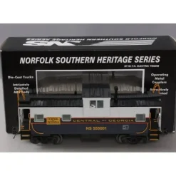 MTH 20-91412 O Central of Georgia Extended Vision Caboose #555001 - Your Source for Gaming Essentials* Trains