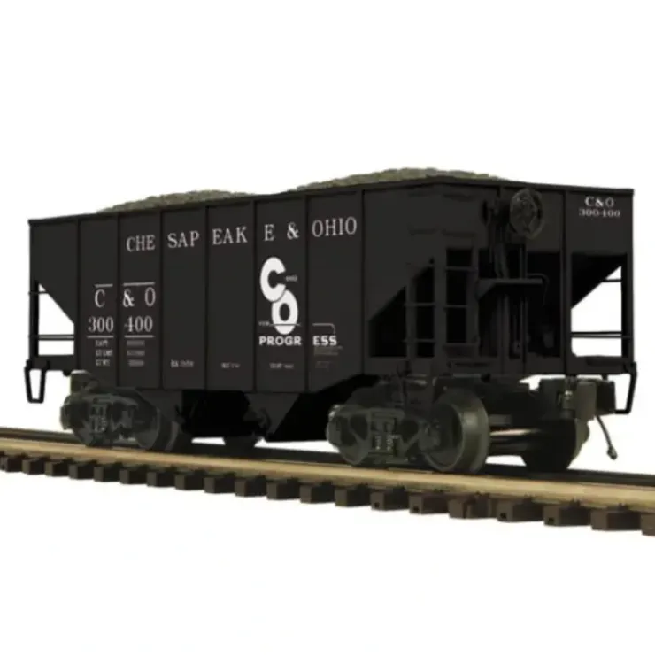 MTH 2097307 O Chesapeake & Ohio 2-Bay Fish Belly Hopper - Your Source for Gaming Essentials* Trains