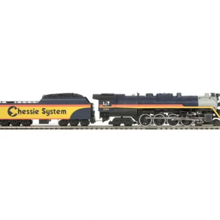 MTH 20-3546-1 O Chessie 4-8-4 T-1 Steam Locomotive with Proto-Sound 2.0 #2101 - Your Source for Gaming Essentials* Trains