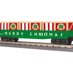MTH 30-72114 O Christmas Gondola w/Crates - Your Source for Gaming Essentials* Trains