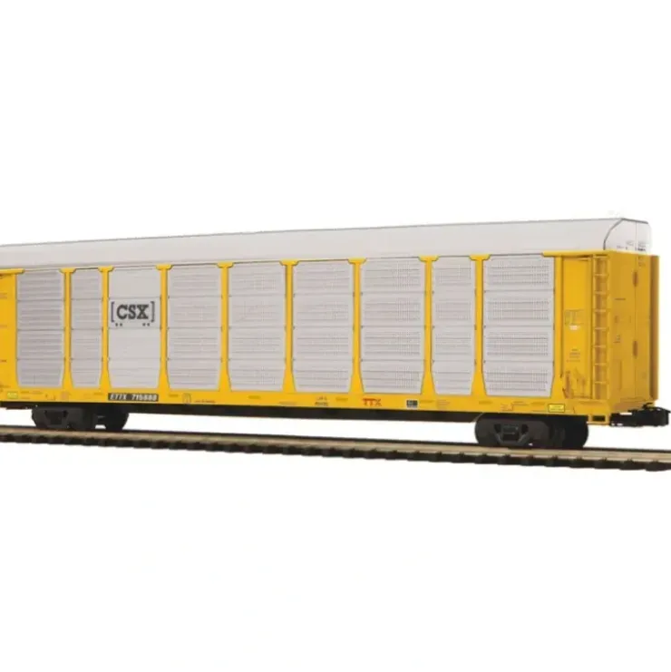 MTH 20-95134 O CSX Corrugated Auto Carrier #715888 - Your Source for Gaming Essentials* Trains