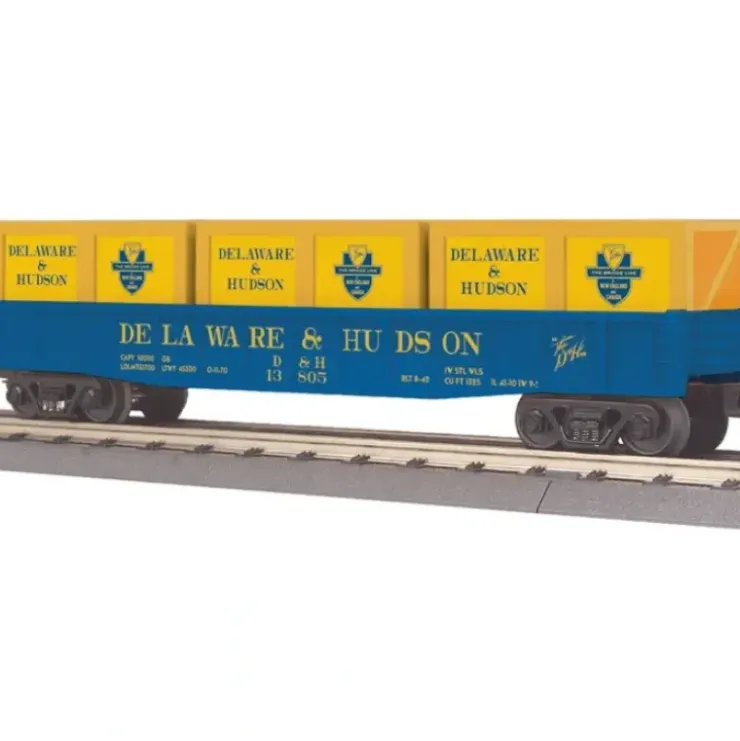 MTH 30-72153 O Delaware & Hudson Gondola with Crate Load #13805 - Your Source for Gaming Essentials* Trains