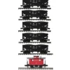 MTH 20-90673 O Erie 2-Bay Fish Belly Hopper Car Set with Caboose (Set of 5) - Your Source for Gaming Essentials* Trains