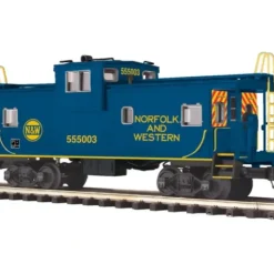 MTH 20-91387 O Extended Vision Caboose, N&W - Your Source for Gaming Essentials* Trains