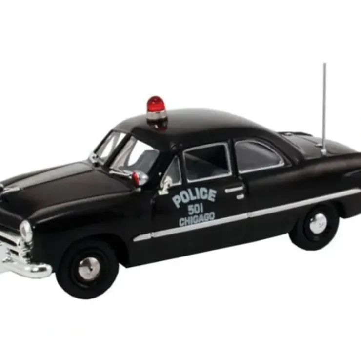 MTH 30-50095 O 1950 Ford Chicago Police Department 2-Door Coupe - Your Source for Gaming Essentials* Trains