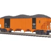 MTH 20-97782 O Gauge Bessemer & Lake Erie 4-Bay Hopper w/Coal Load #65001 - Your Source for Gaming Essentials* Trains