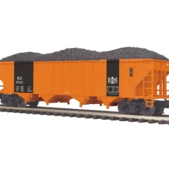 MTH 20-97782 O Gauge Bessemer & Lake Erie 4-Bay Hopper w/Coal Load #65001 - Your Source for Gaming Essentials* Trains