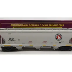 MTH 20-97798 O Gauge BNSF 3-Bay Centerflow Hopper #489368 - Your Source for Gaming Essentials* Trains