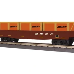 MTH 30-72117 O Gauge BNSF Gondola Car #516380 w/Crates - Your Source for Gaming Essentials* Trains