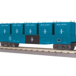 MTH 30-72094 O Gauge Boston & Maine Gondola Car # 9046 with LCL Containers - Your Source for Gaming Essentials
