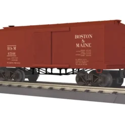 MTH 30-74707 O Gauge Boston & Maine 34' 19th Century Boxcar - Your Source for Gaming Essentials* Trains