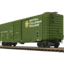 MTH 20-93580 O Gauge British Columbia 50' PS1 Boxcar #800743 - Your Source for Gaming Essentials* Trains