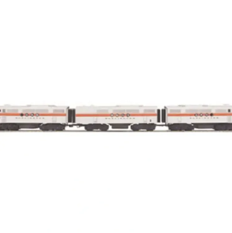 MTH 20-2443-1 O Gauge Burlington FT ABA Diesel Engine Set w/PS2 #110-A/110-D - Your Source for Gaming Essentials* Trains
