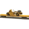 MTH 20-98790 O Gauge Caterpillar 60' Flat Car w/2 CAT 613G - Your Source for Gaming Essentials* Trains