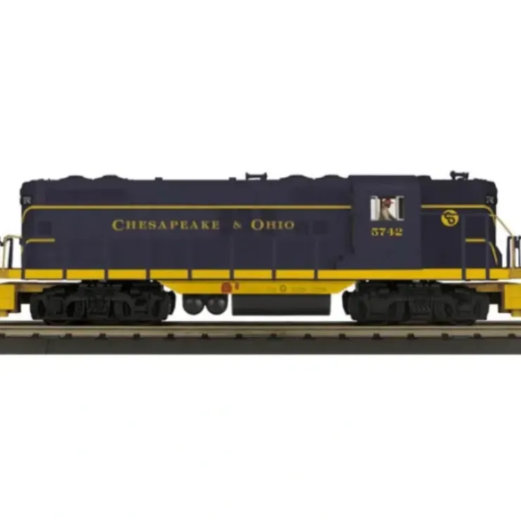 MTH 30-20006-1 O Gauge Chesapeake & Ohio GP-7 Diesel Engine #5742 with PS2 - Your Source for Gaming Essentials* Trains